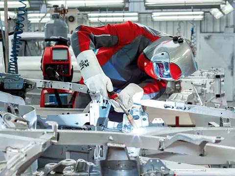 PMC-Schweißen bei SLS SLS, PMC, Fronius