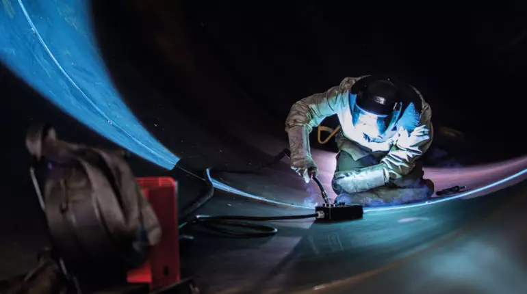 Welding stainless steel