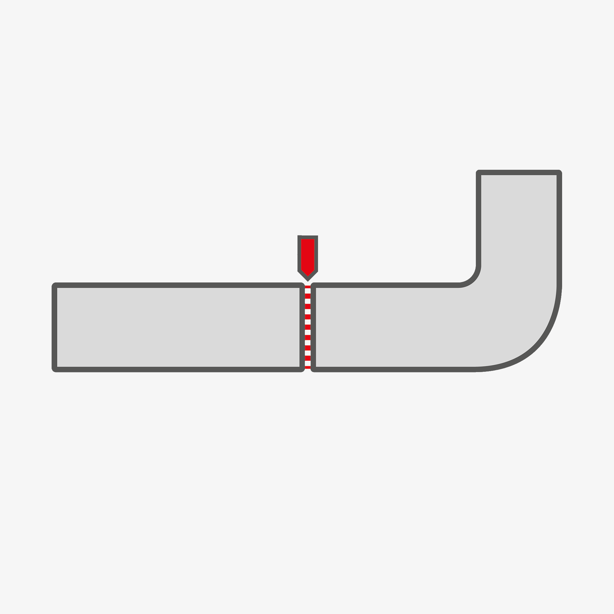 Typical seam connections